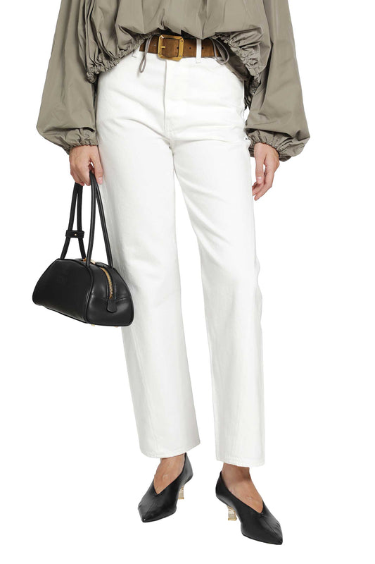 Twisted Seam Full Length Jeans