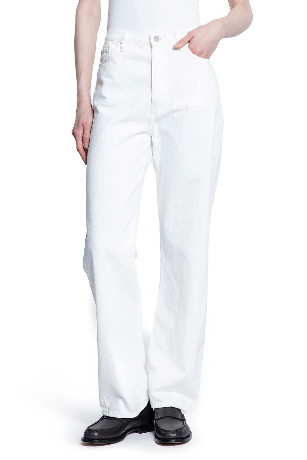 TOTEME WOMAN WHITE JEANS