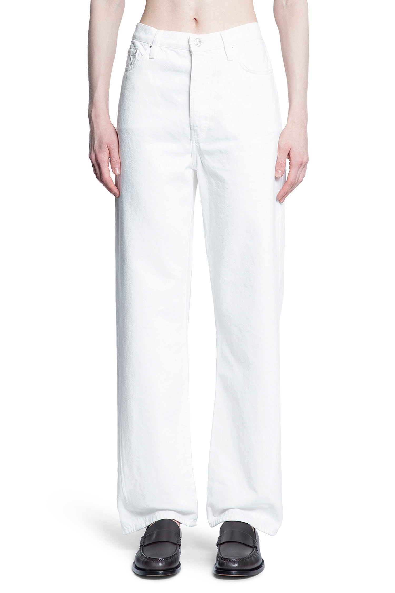 TOTEME WOMAN WHITE JEANS