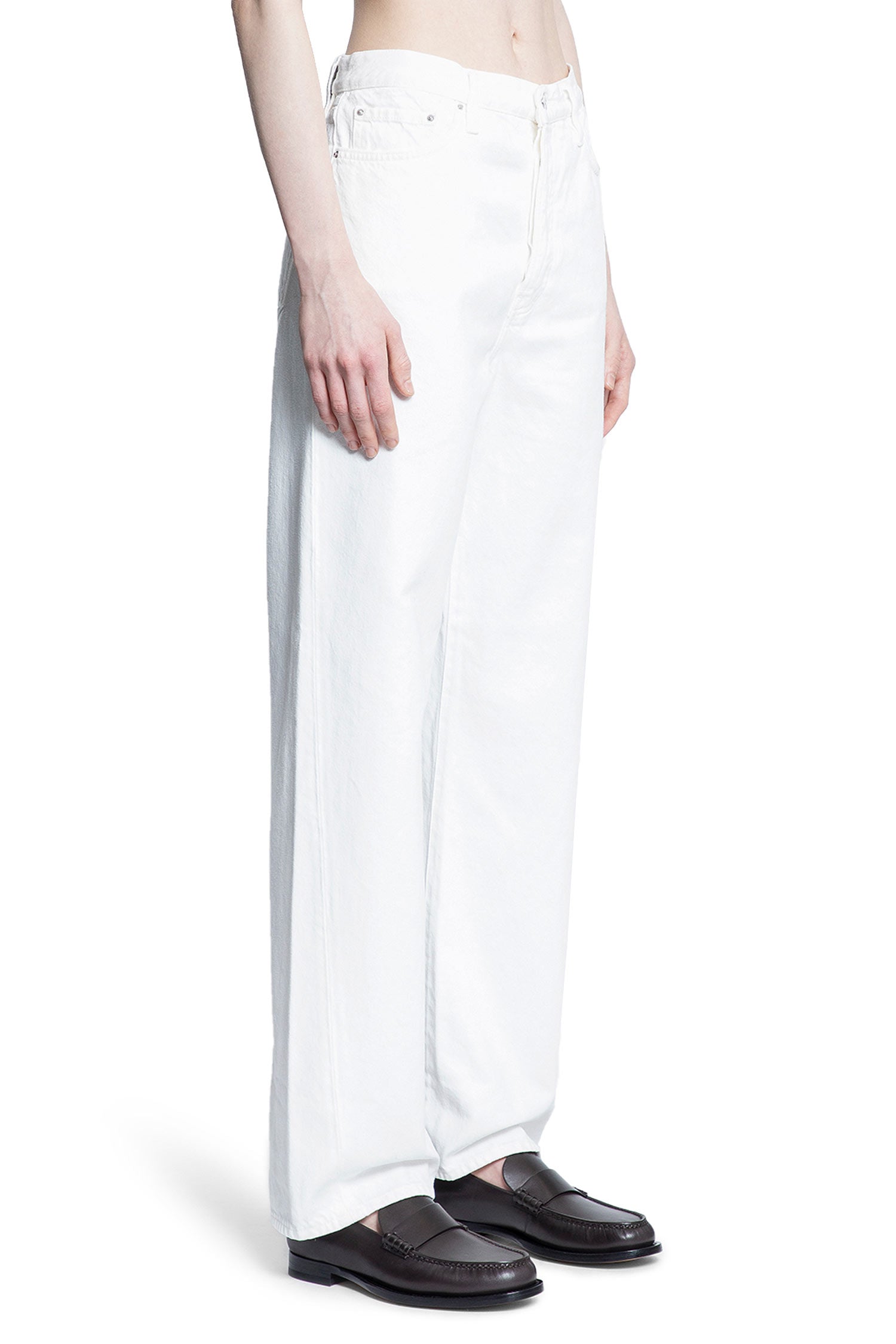 TOTEME WOMAN WHITE JEANS