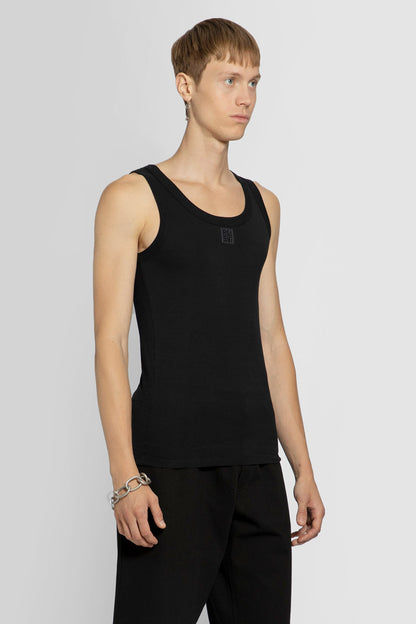 RAF SIMONS MAN BLACK T-SHIRTS & TANK TOPS