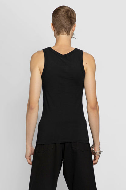 RAF SIMONS MAN BLACK T-SHIRTS & TANK TOPS