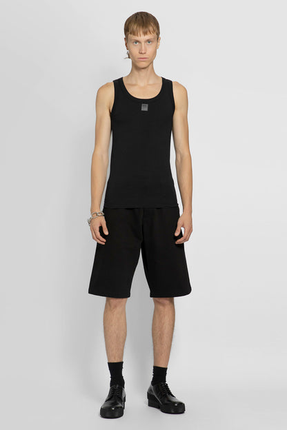 RAF SIMONS MAN BLACK T-SHIRTS & TANK TOPS