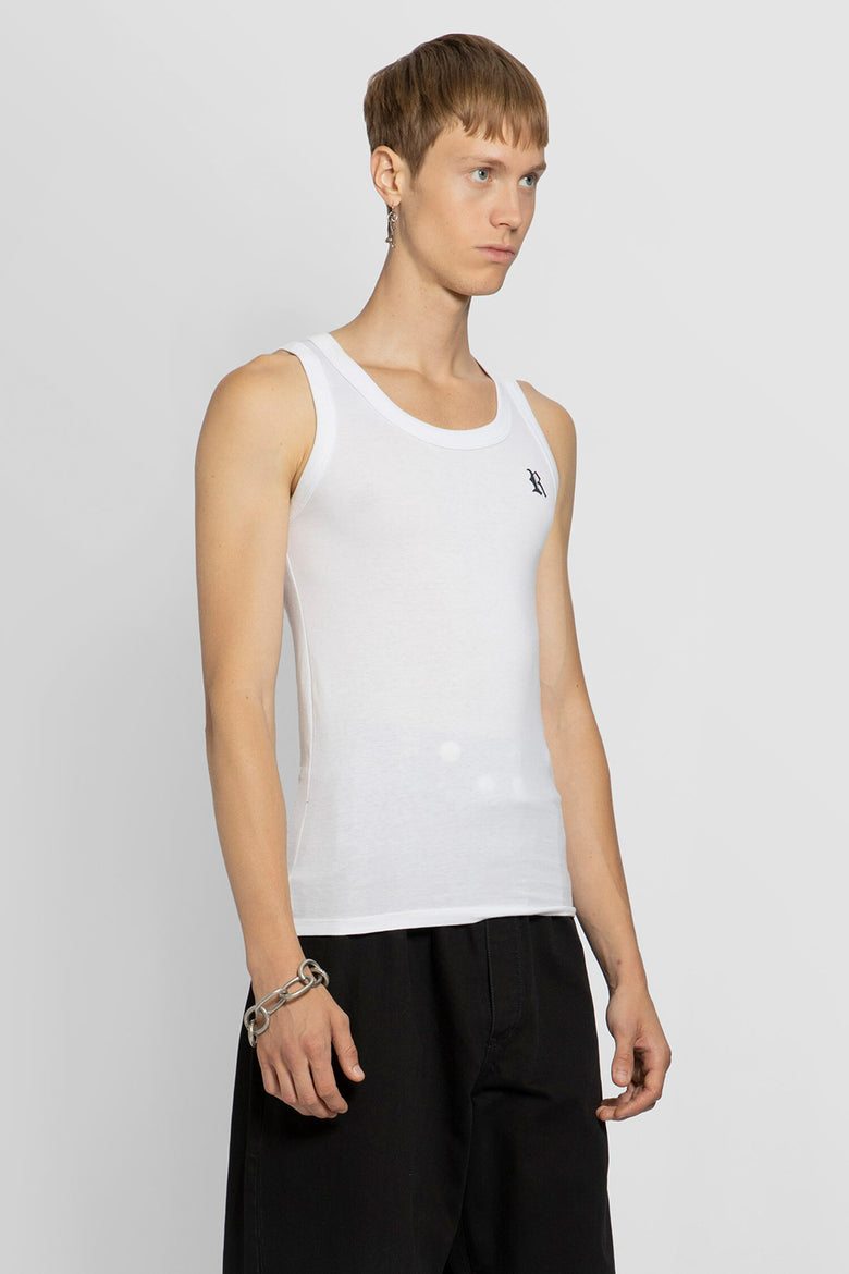 RAF SIMONS MAN WHITE T-SHIRTS & TANK TOPS