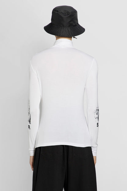 RAF SIMONS MAN WHITE T-SHIRTS & TANK TOPS