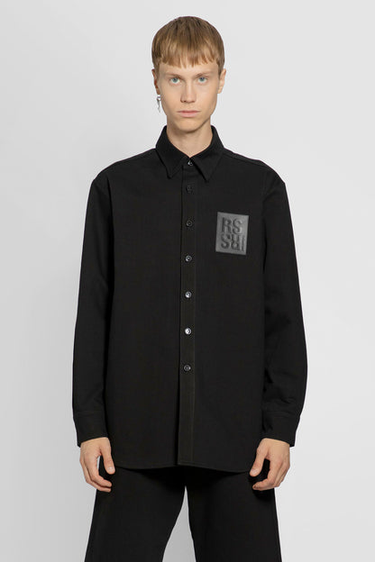 RAF SIMONS MAN BLACK SHIRTS