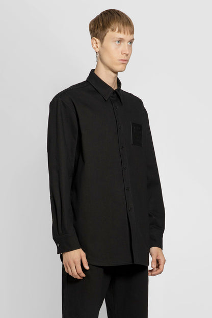 RAF SIMONS MAN BLACK SHIRTS