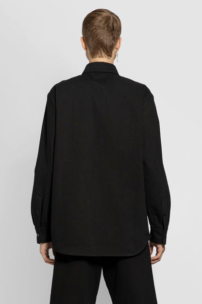 RAF SIMONS MAN BLACK SHIRTS