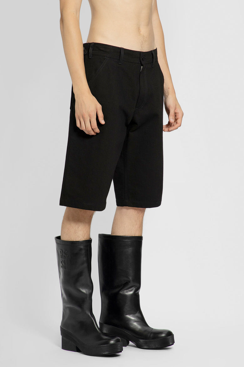 RAF SIMONS MAN BLACK SHORTS & SKIRTS