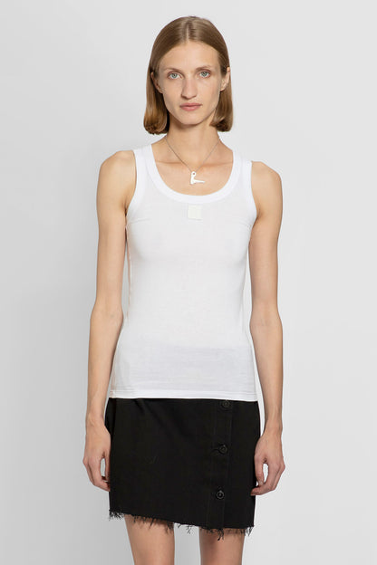 Antonioli RAF SIMONS WOMAN WHITE T-SHIRTS & TANK TOPS