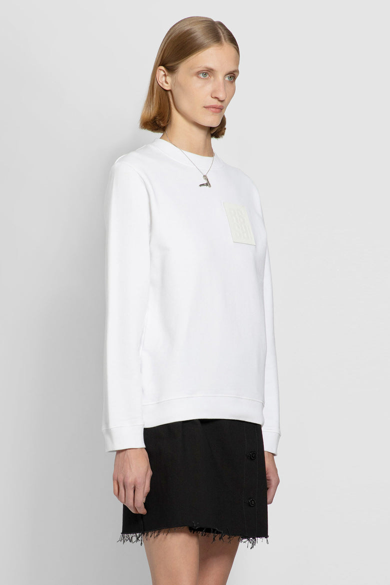 RAF SIMONS WOMAN WHITE SWEATSHIRTS