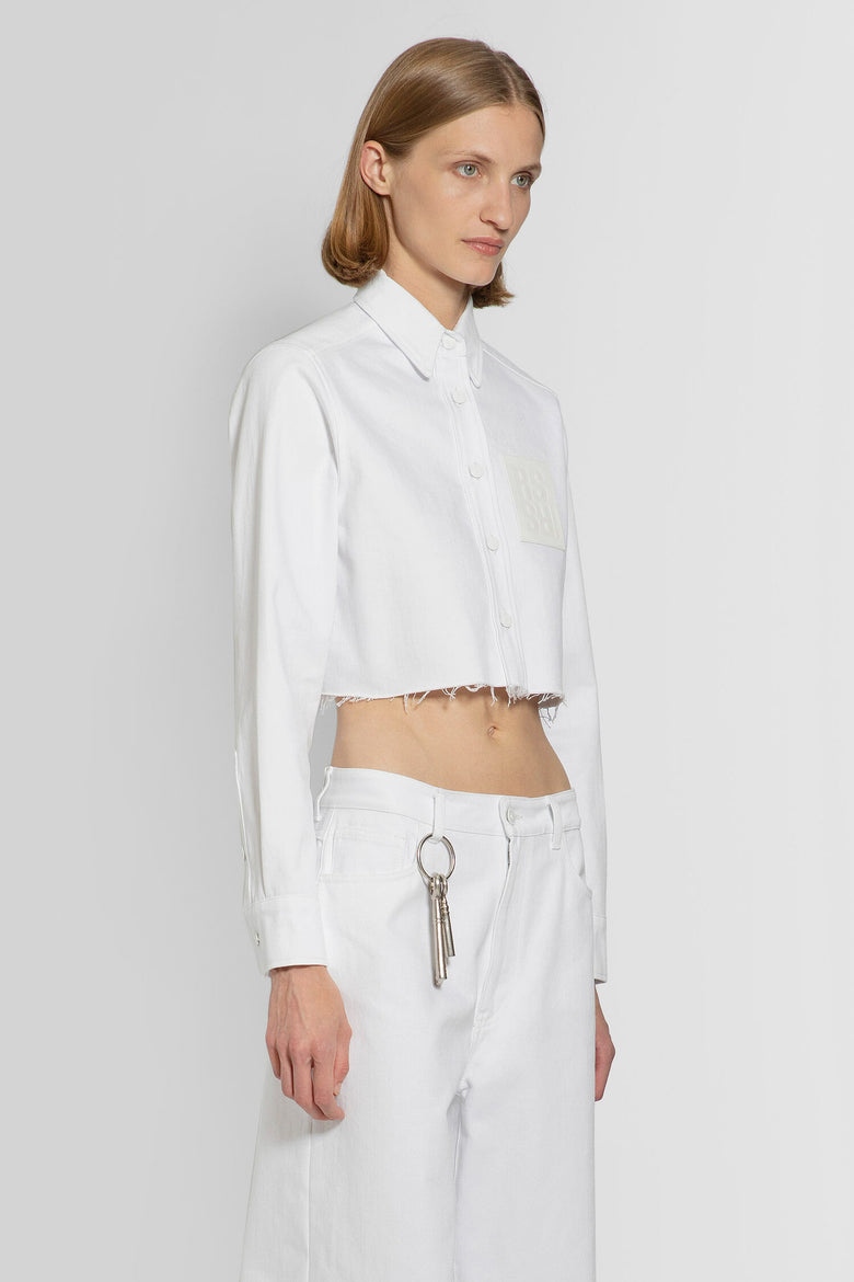 RAF SIMONS WOMAN WHITE SHIRTS