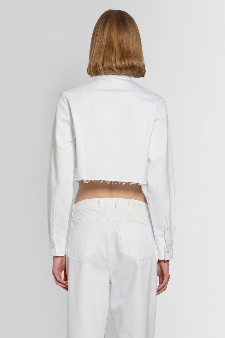 RAF SIMONS WOMAN WHITE SHIRTS