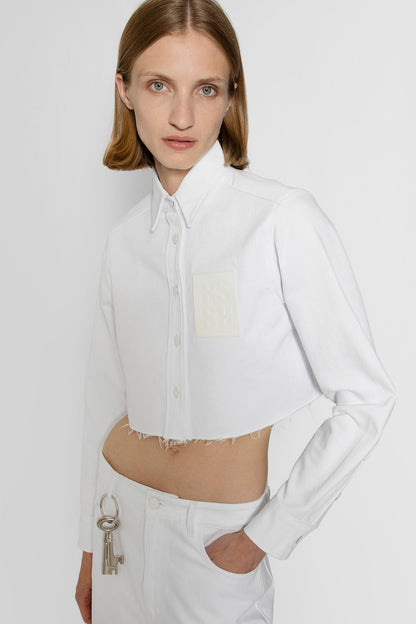 RAF SIMONS WOMAN WHITE SHIRTS