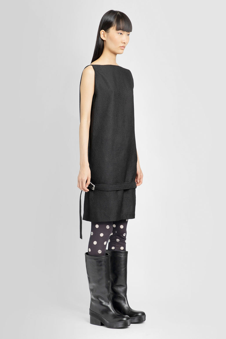 RAF SIMONS WOMAN BLACK DRESSES