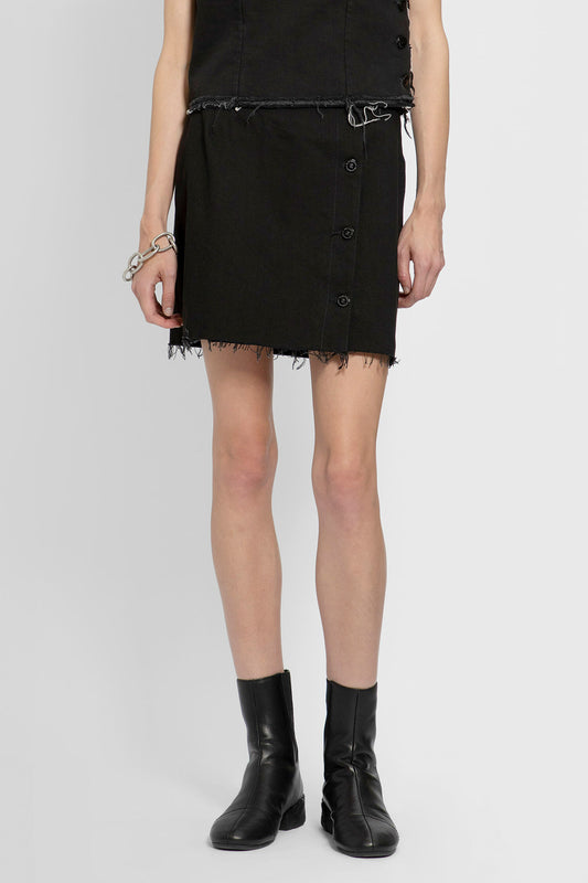 RAF SIMONS WOMAN BLACK SKIRTS