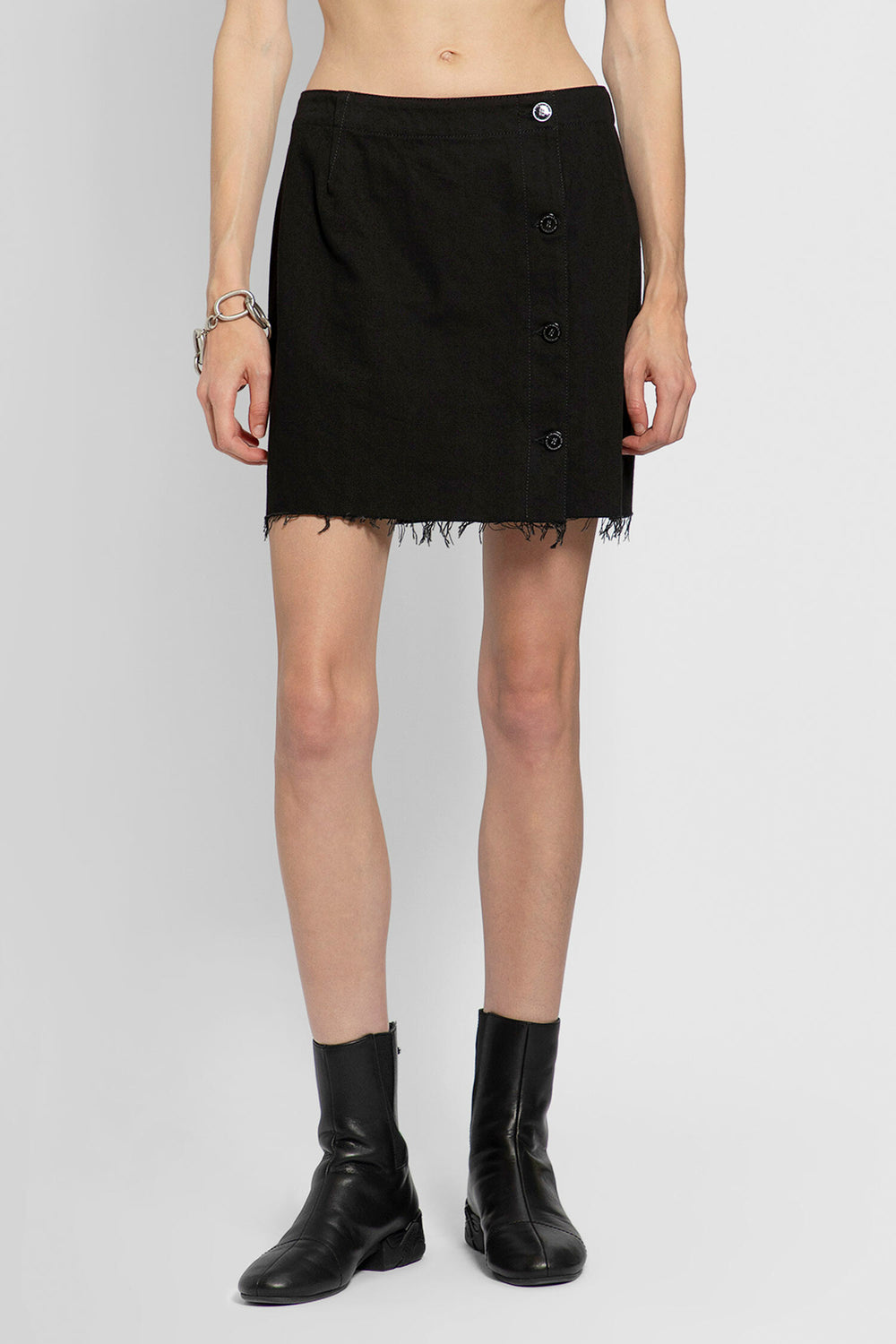 RAF SIMONS WOMAN BLACK SKIRTS