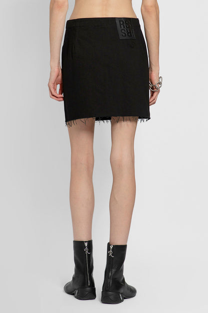 RAF SIMONS WOMAN BLACK SKIRTS