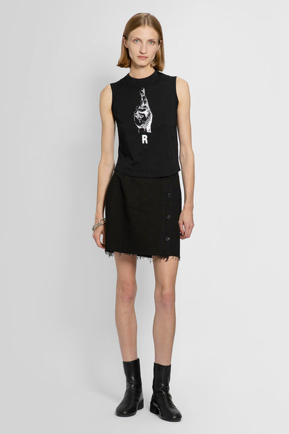 RAF SIMONS WOMAN BLACK SKIRTS