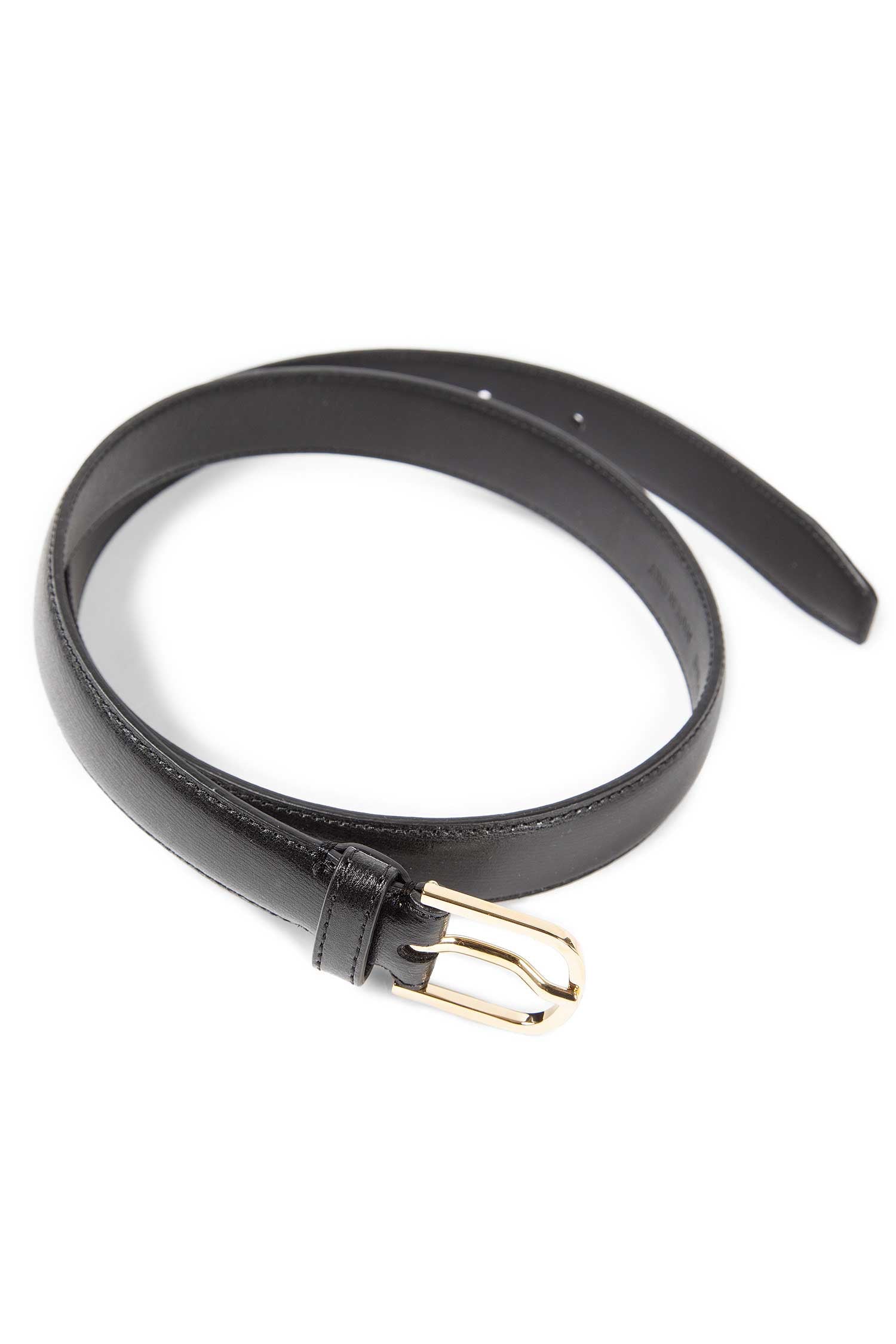 Slim Leather Trouser Belt