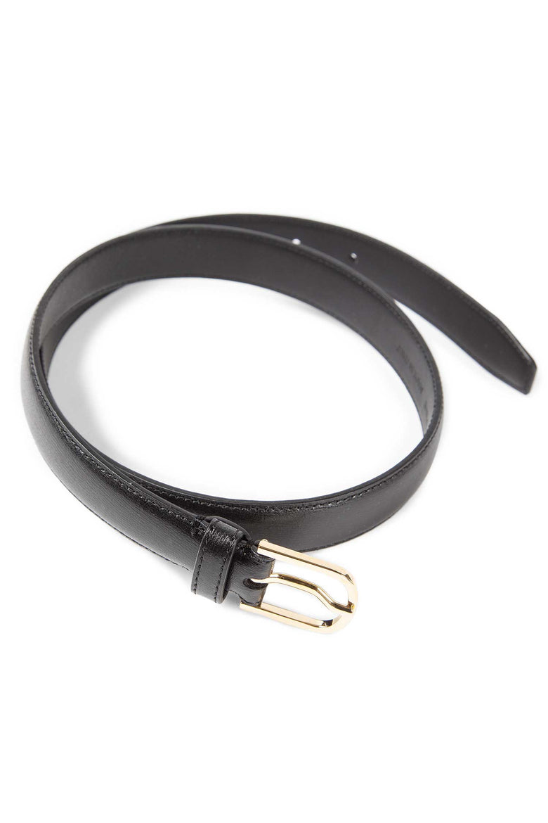 Slim Leather Trouser Belt