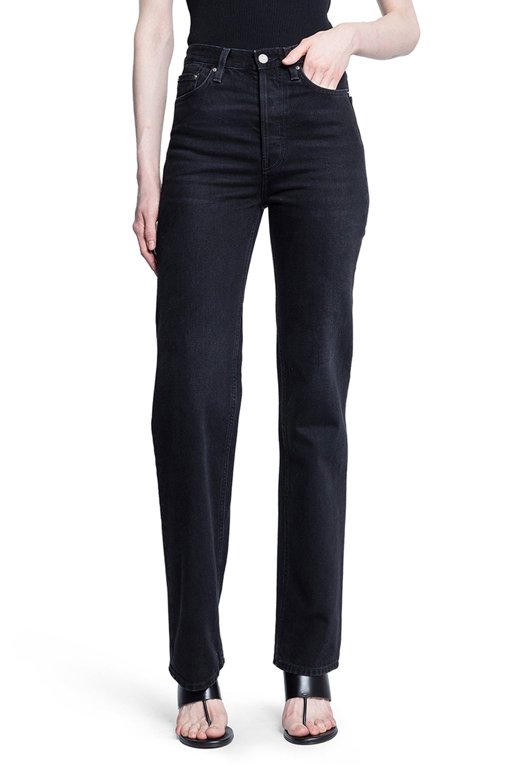 TOTEME WOMAN BLACK JEANS