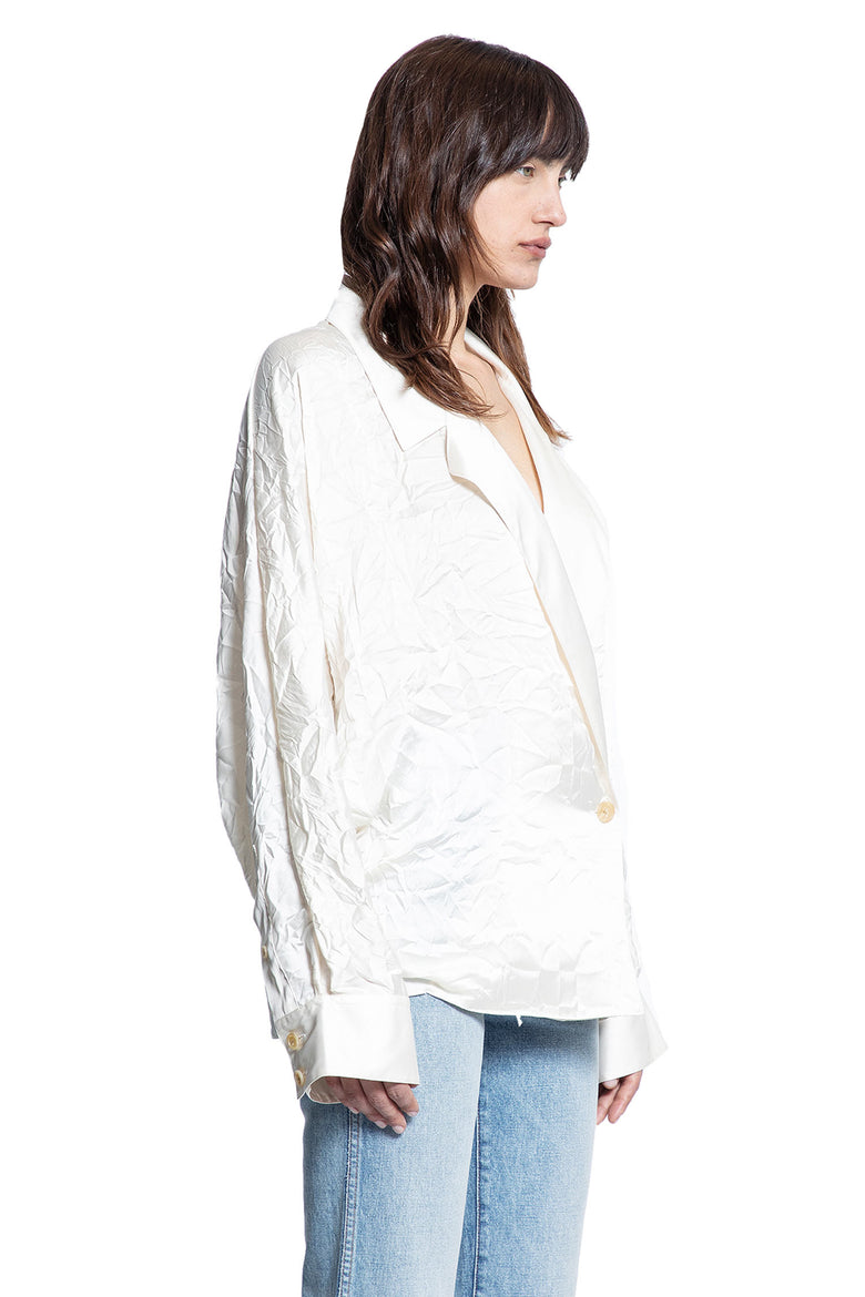 KHAITE WOMAN OFF-WHITE TOPS