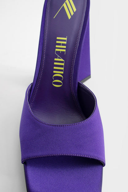 THE ATTICO WOMAN PURPLE MULES