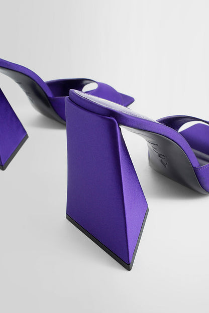 THE ATTICO WOMAN PURPLE MULES