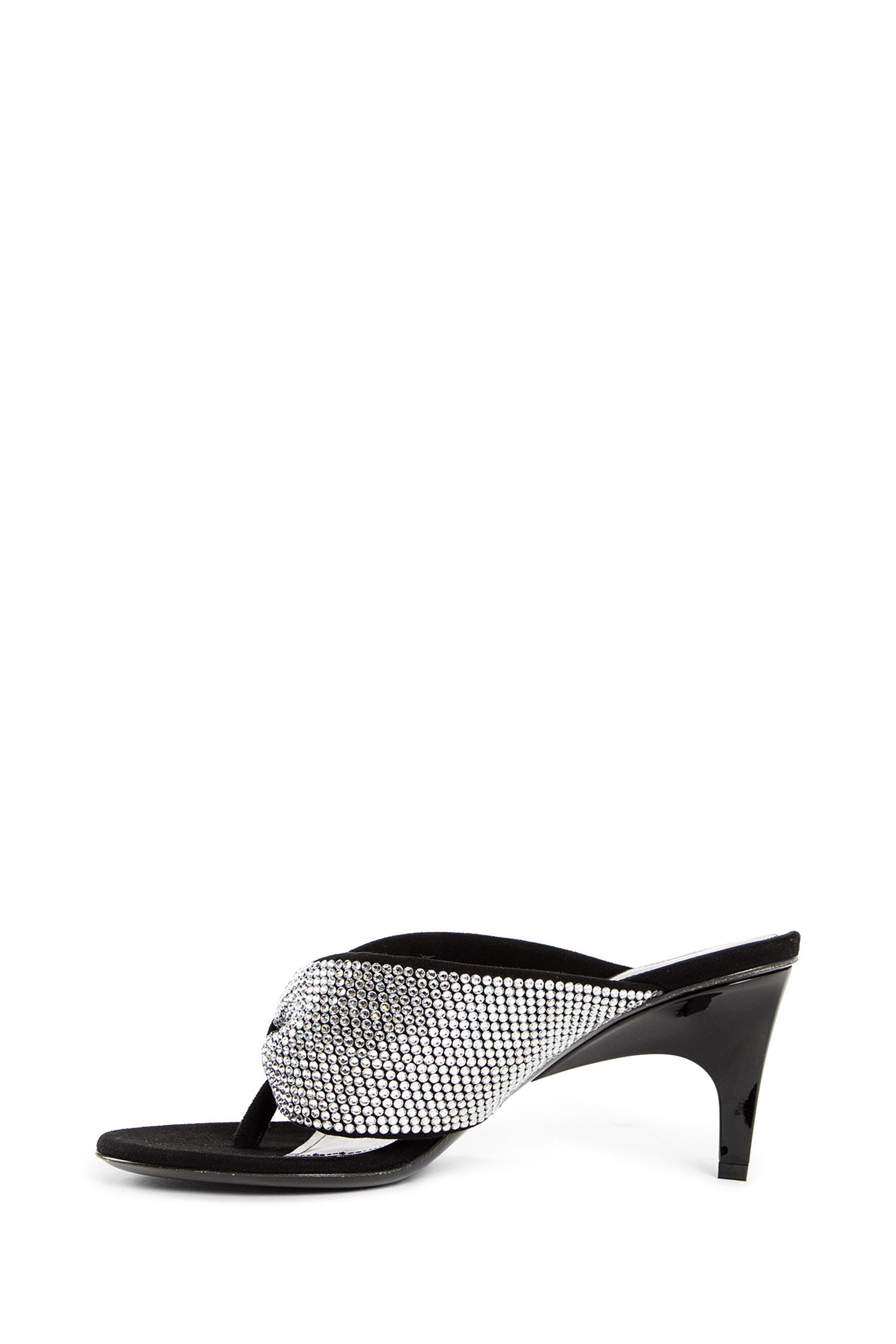 THE ATTICO WOMAN BLACK MULES