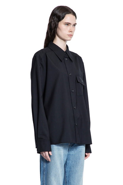 KHAITE WOMAN BLACK SHIRTS