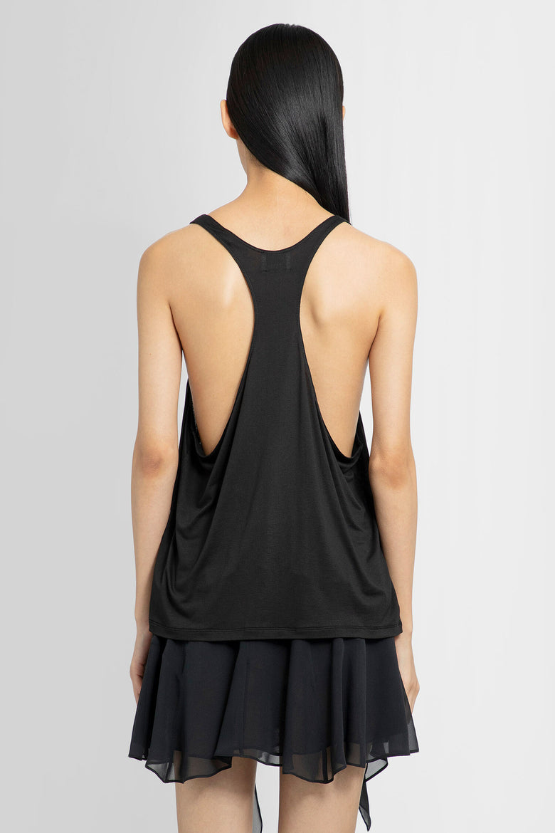 ISABEL MARANT WOMAN BLACK T-SHIRTS & TANK TOPS