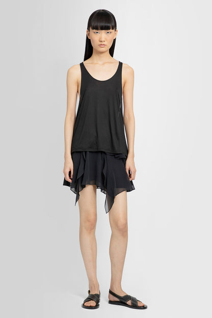 ISABEL MARANT WOMAN BLACK T-SHIRTS & TANK TOPS