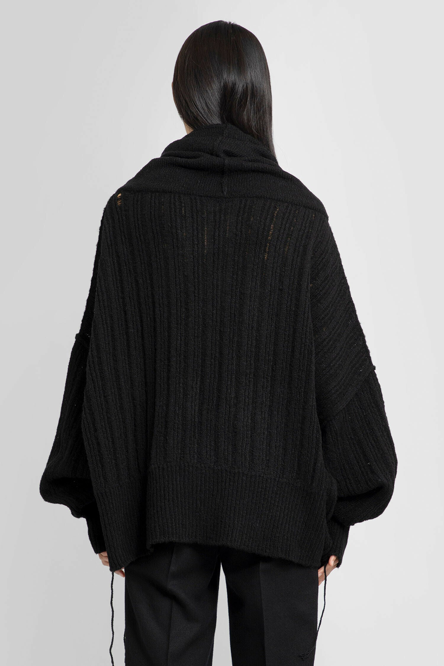 ANDREA YA AQOV WOMAN BLACK KNITWEAR