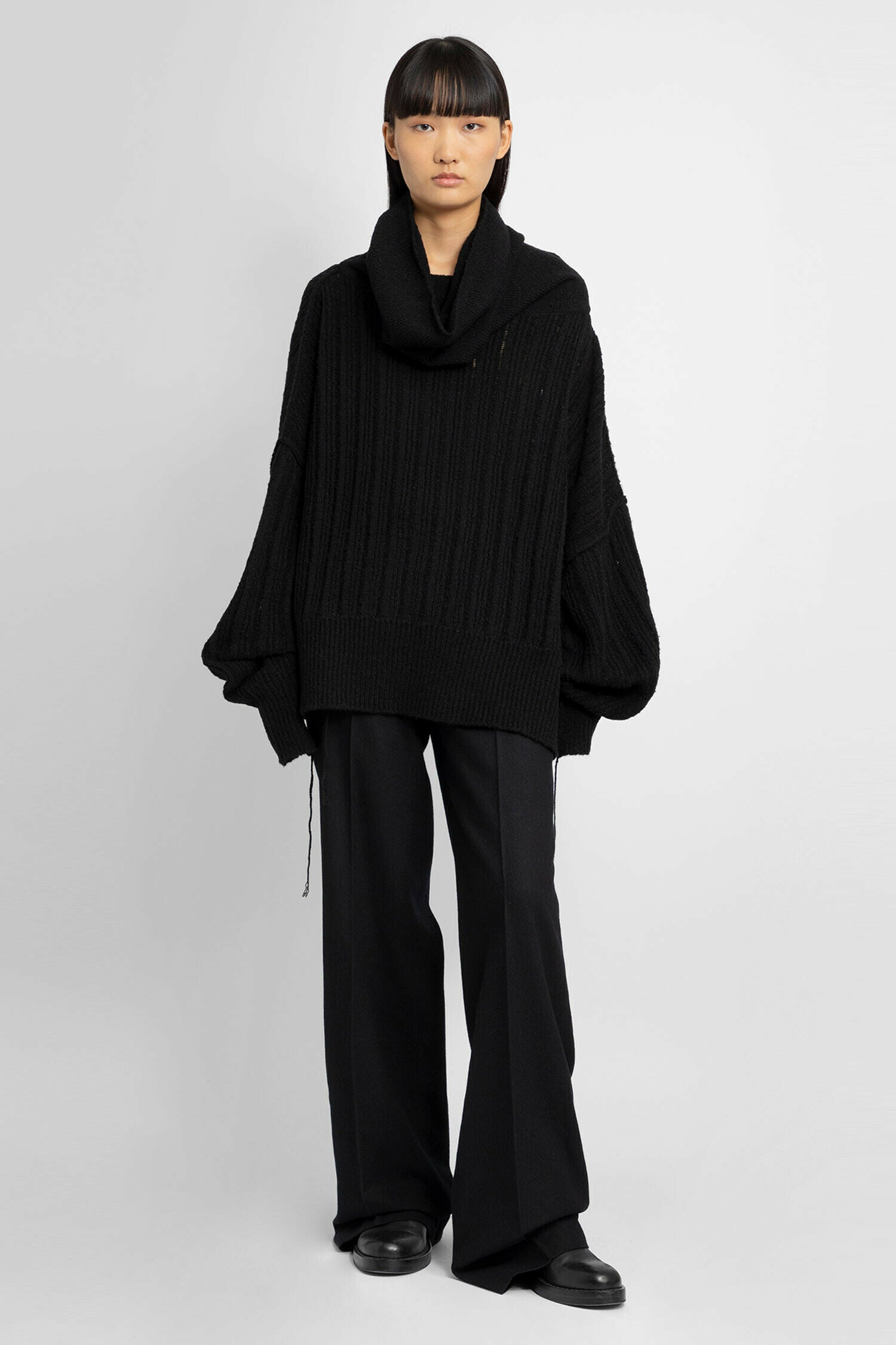 ANDREA YA AQOV WOMAN BLACK KNITWEAR