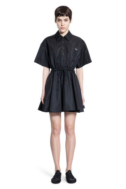 PRADA WOMAN BLACK DRESSES