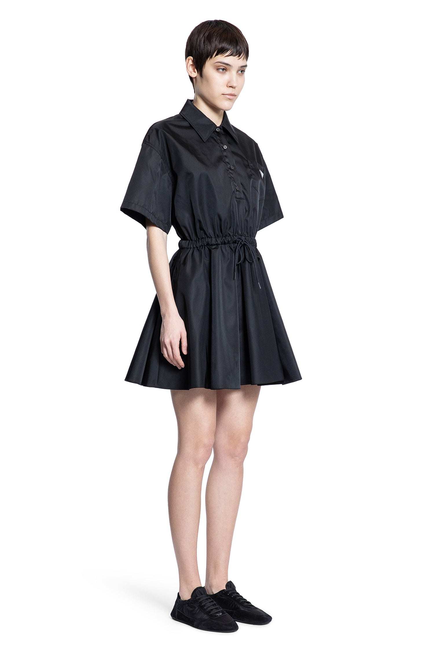 PRADA WOMAN BLACK DRESSES