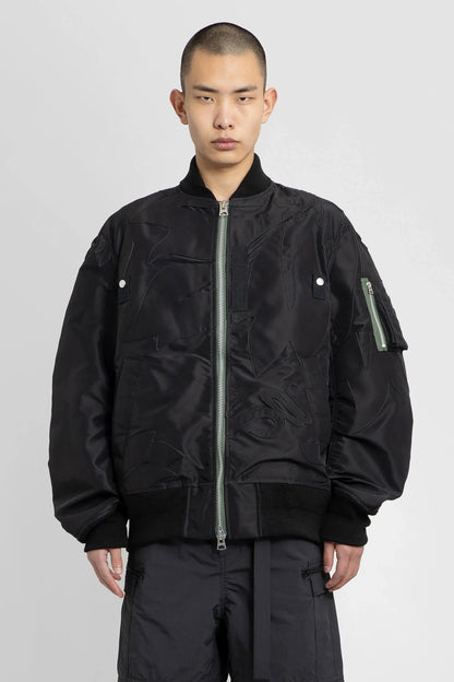 Antonioli SACAI MAN BLACK JACKETS