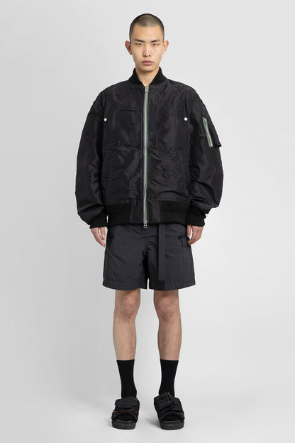 SACAI MAN BLACK JACKETS