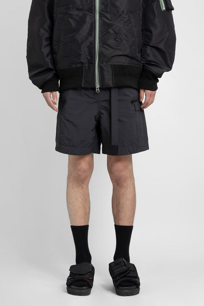 Antonioli SACAI MAN BLACK SHORTS & SKIRTS