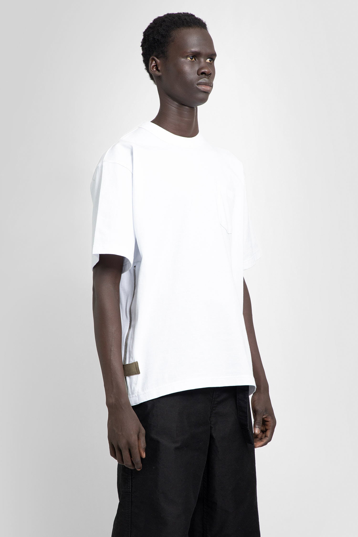 SACAI MAN WHITE T-SHIRTS