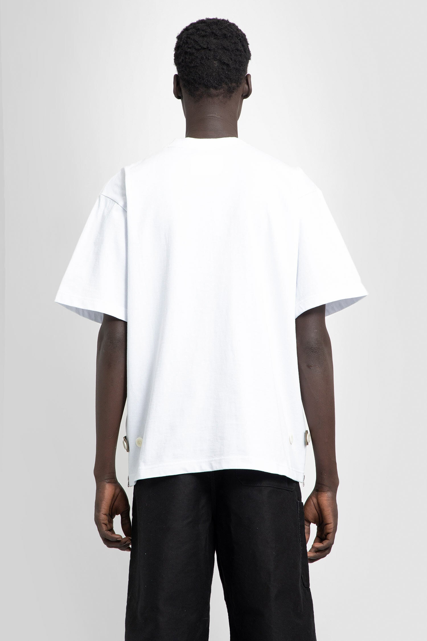 SACAI MAN WHITE T-SHIRTS & TANK TOPS