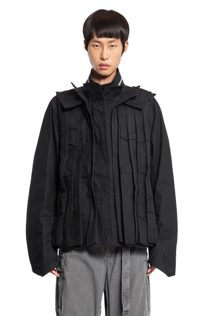 Antonioli SACAI MAN BLACK JACKETS