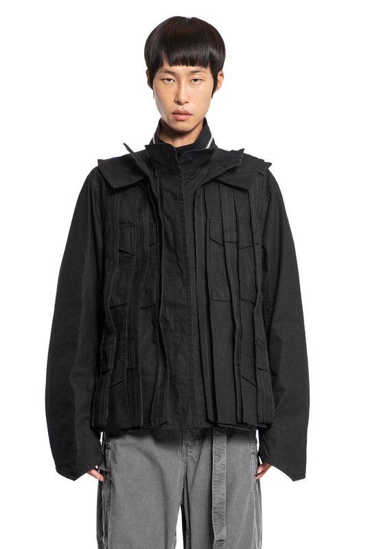 SACAI MAN BLACK JACKETS