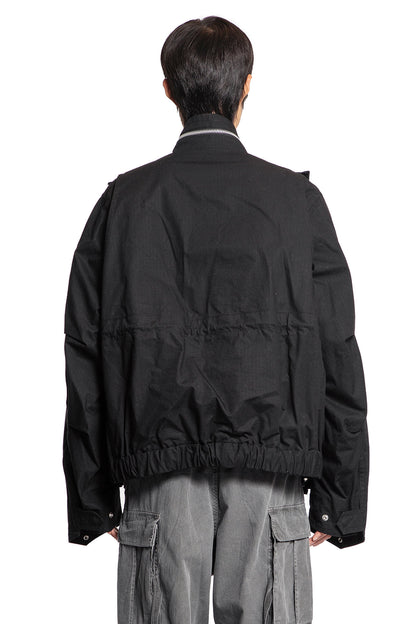 SACAI MAN BLACK JACKETS