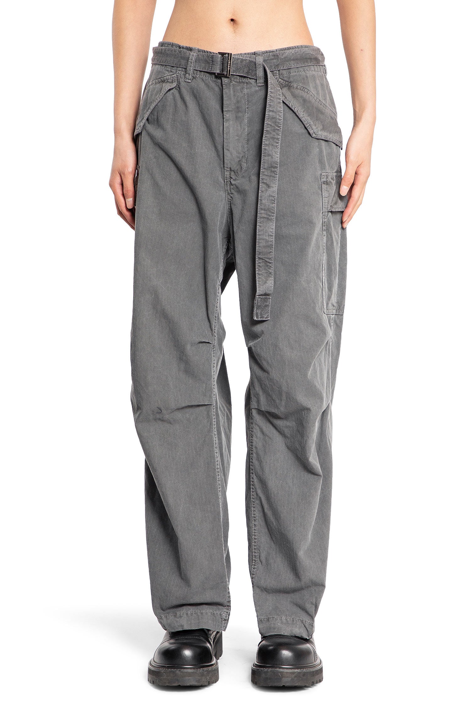 SACAI MAN GREY TROUSERS