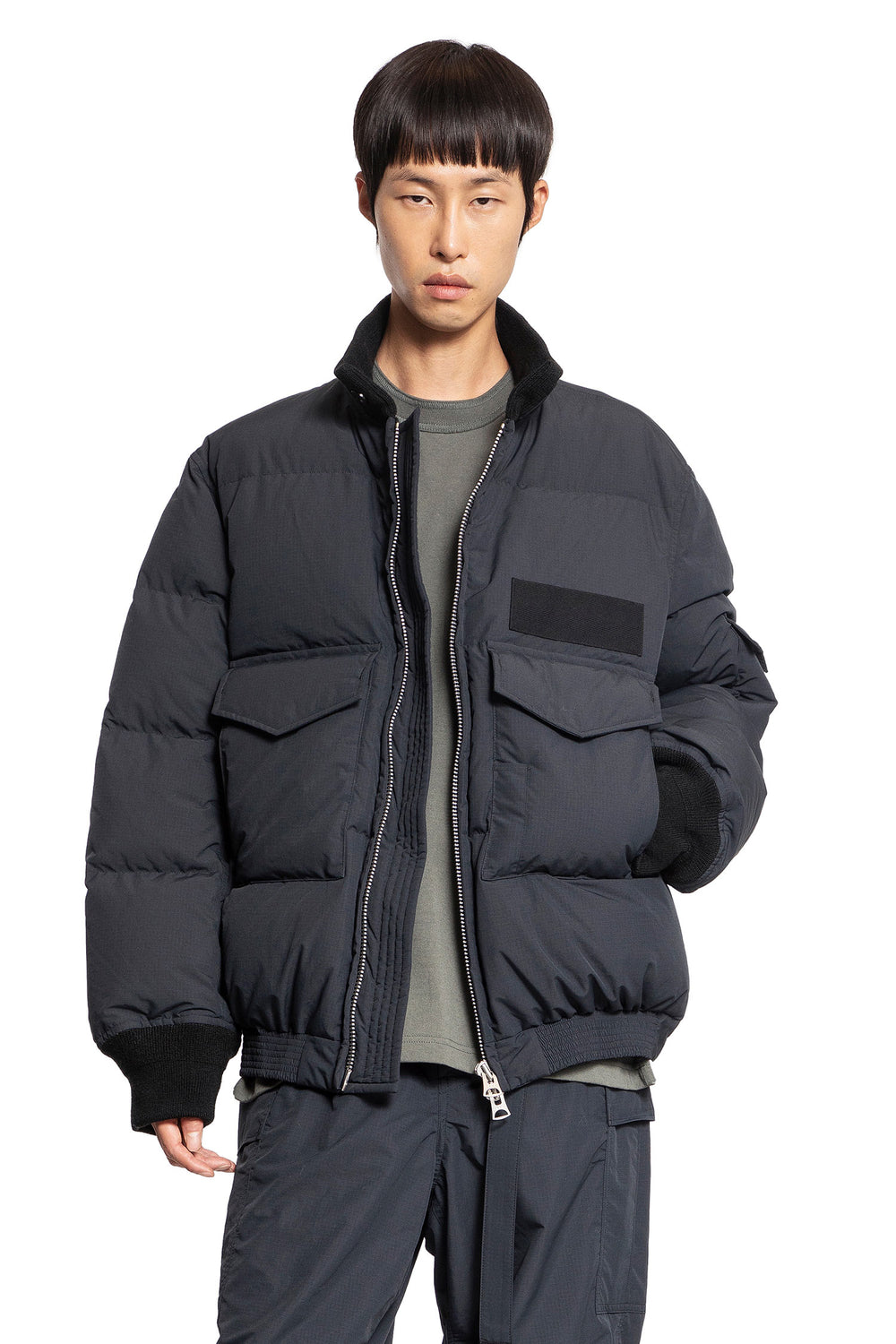 SACAI MAN BLACK JACKETS