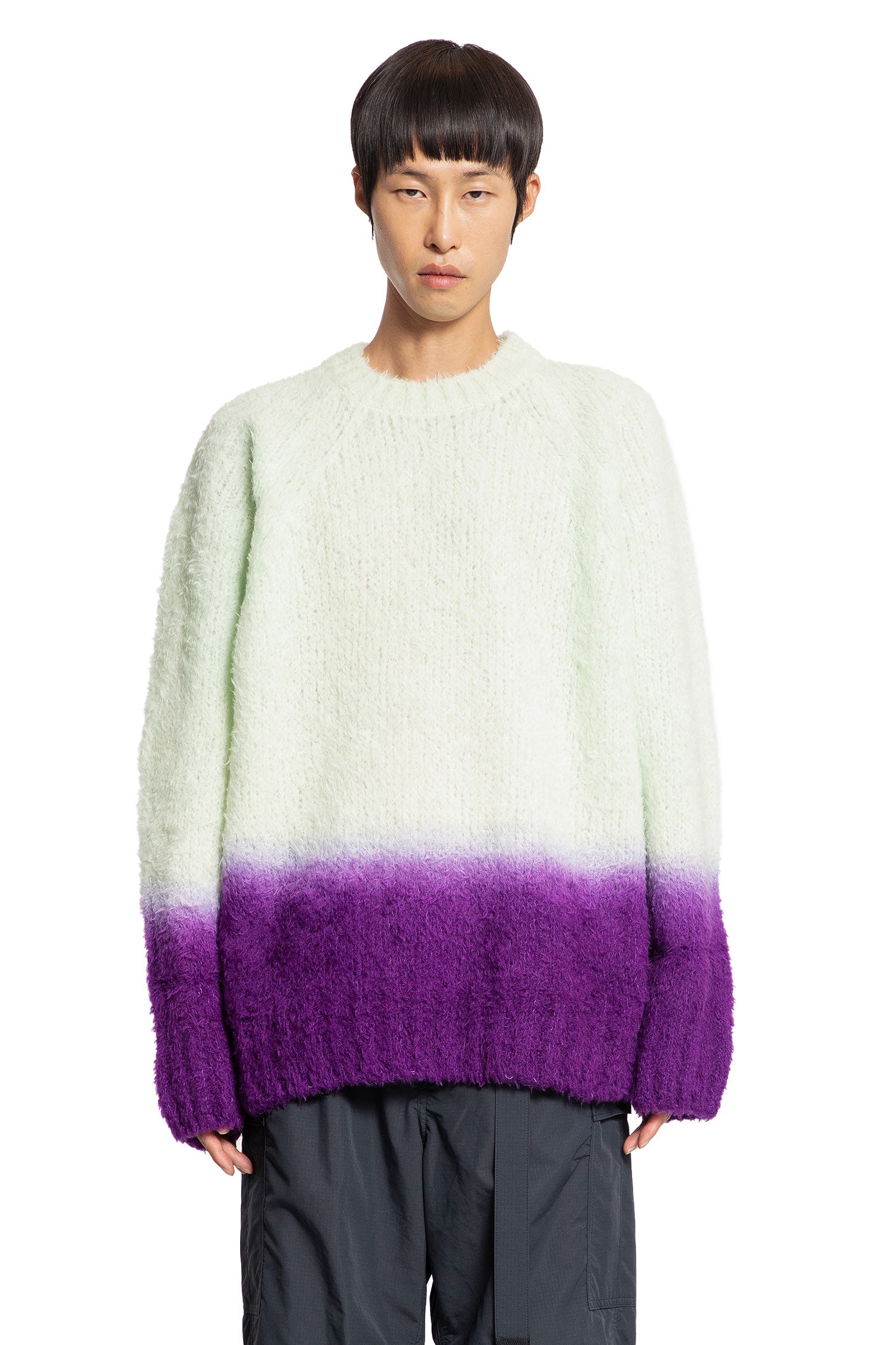 SACAI MAN MULTICOLOR KNITWEAR