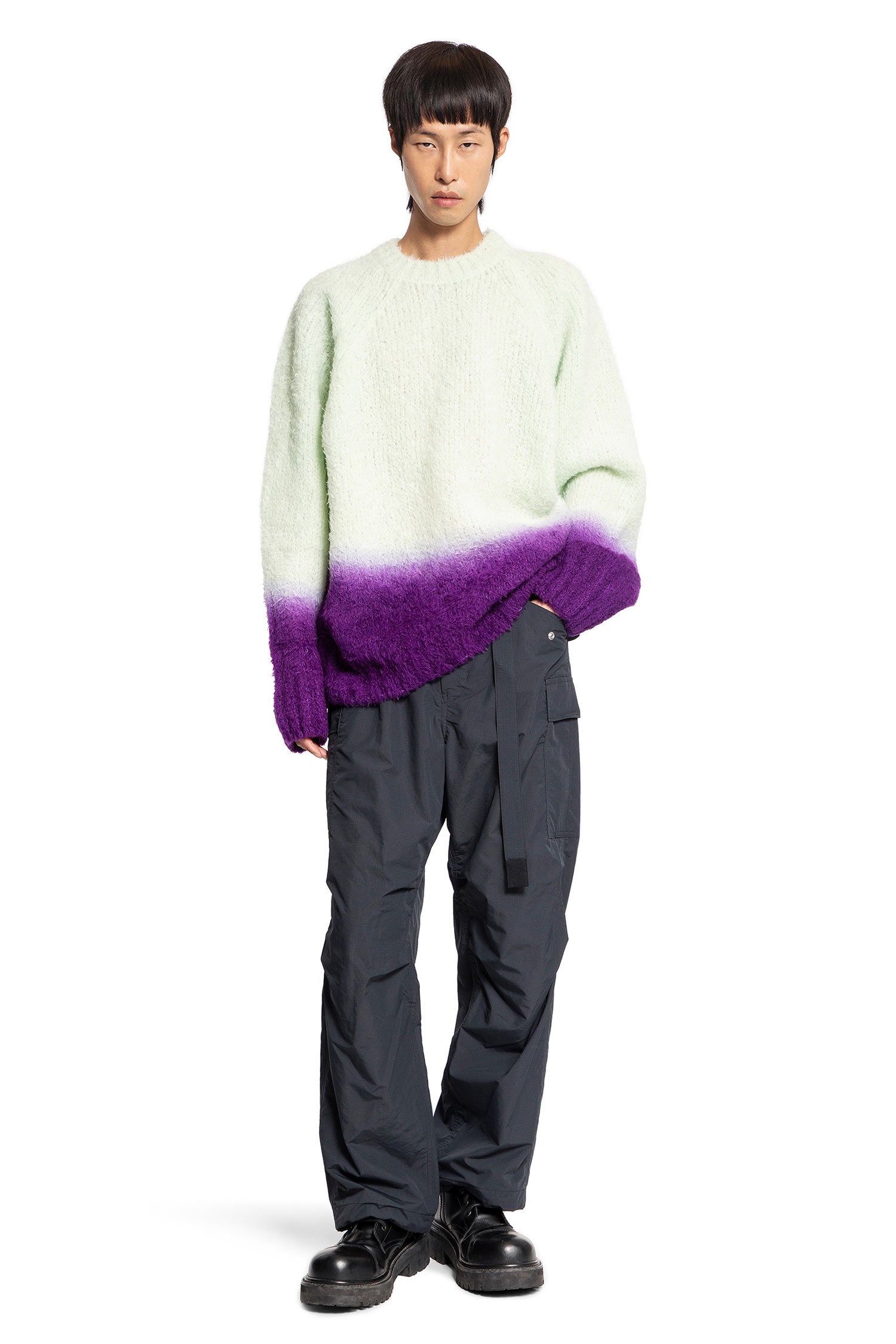 SACAI MAN MULTICOLOR KNITWEAR