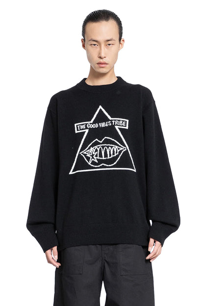 Antonioli SACAI MAN BLACK KNITWEAR